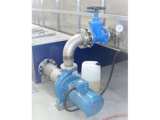 In Line Pre-Treatment Cleaning Plant Pump
